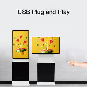 Kiosco de pantalla de publicidad LED Android comercial para interiores de 49 pulgadas Pantalla LCD táctil HD Señalización digital giratoria de pie - Product Image 5