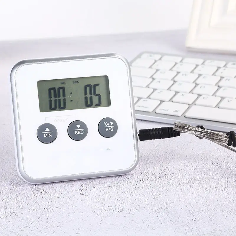 Termometro da cucina elettronico più venduto Display digitale BBQ sonda di temperatura sensore di temperatura per cottura interna supporto OEM
