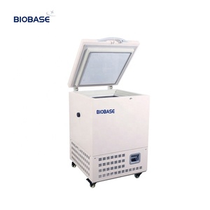 BIOBASE China Fábrica Laboratório Geladeira Microprocessador Controle 60L -60 Graus Pequeno Congelador Horizontal