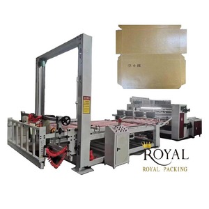 高品质全自动水果纸箱纸板石蜡涂布机，带自动堆垛机 - Product Image 1