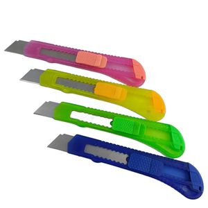 DEWEN çin fabrika Mini kutu kesici seramik maket bıçağı karton Oem taşınabilir güvenlik geri çekilebilir kesici kutusu kesici - Product Image 1