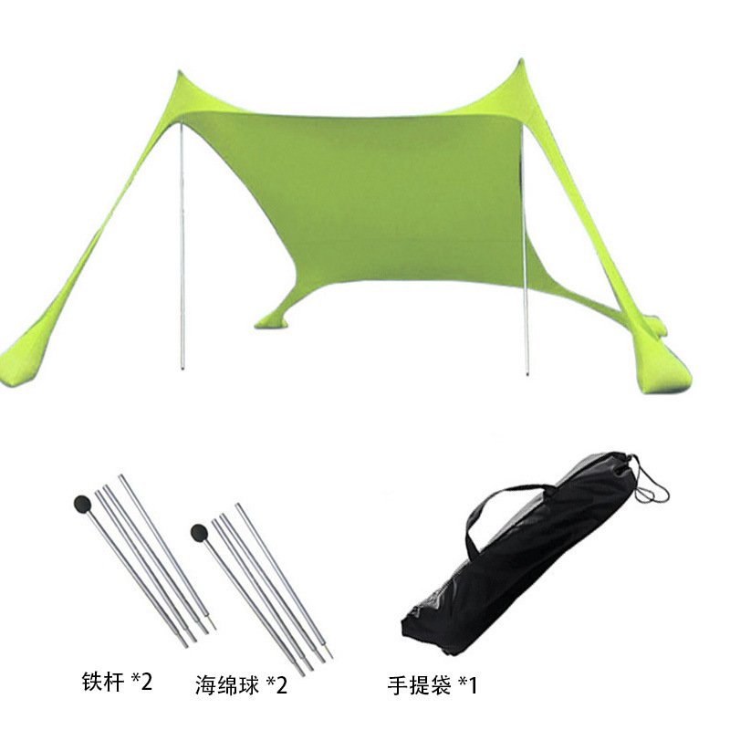 Two iron clubs in green