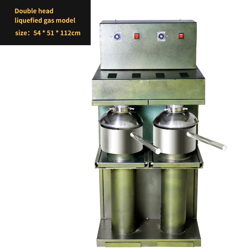 Double ended liquefied gas charcoal igniter