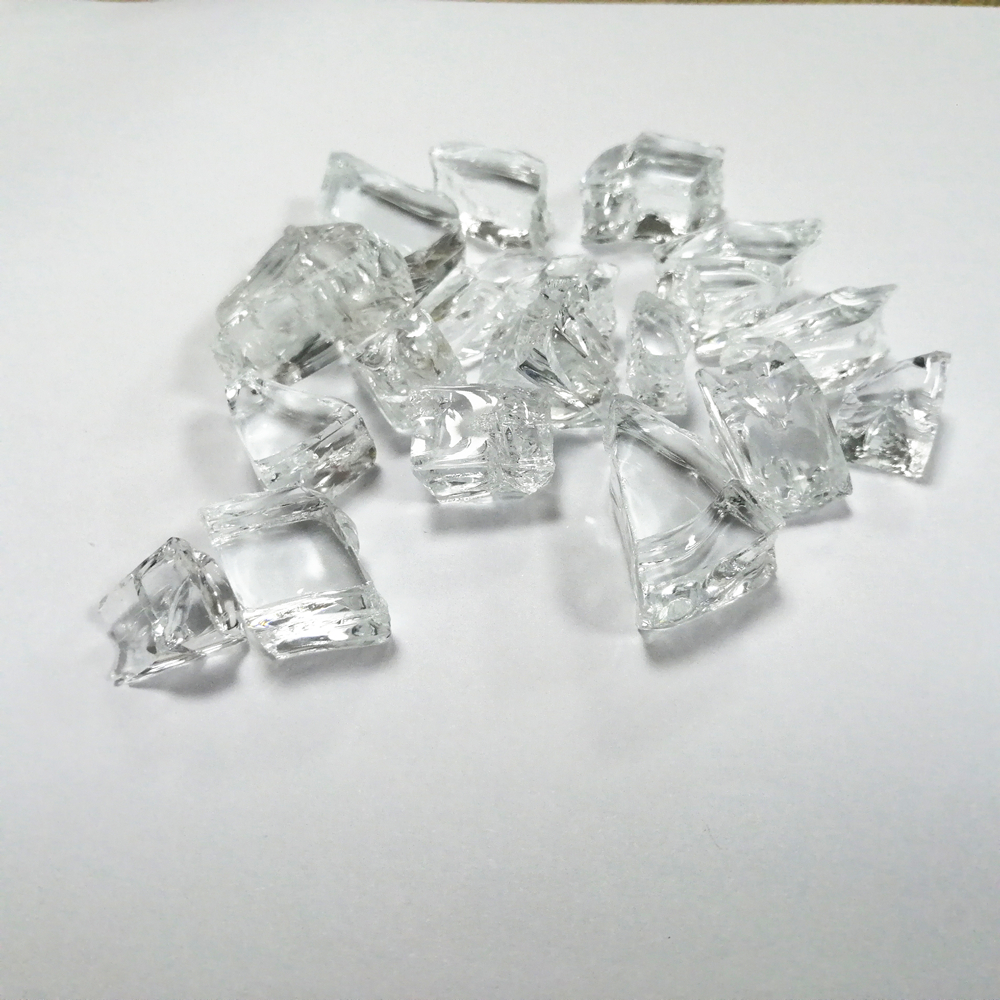White Fire Glass Rocks