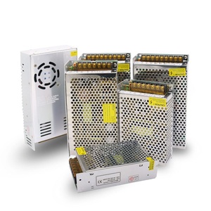 Controlador de tira de luz Led AC 220V 110V Entrada DC 12V Transformador de salida Adaptadores de corriente 2A 3A 5A 6A 10A 30A Fuente de alimentación conmutada
