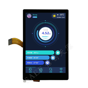 Pantalla LCD TFT LCD módulo 4,3 "480x854 IPS NT35512 MIPI interfaz con CTP PCAP - Product Image 1