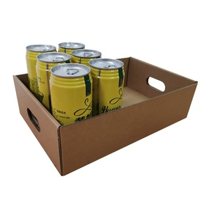 Custom Strong Cardboard Corrugated Paper Tuck Box Kraft Paper Food Tray Box for <strong>Apples</strong> Cherry Fruit Set - Product Image 4