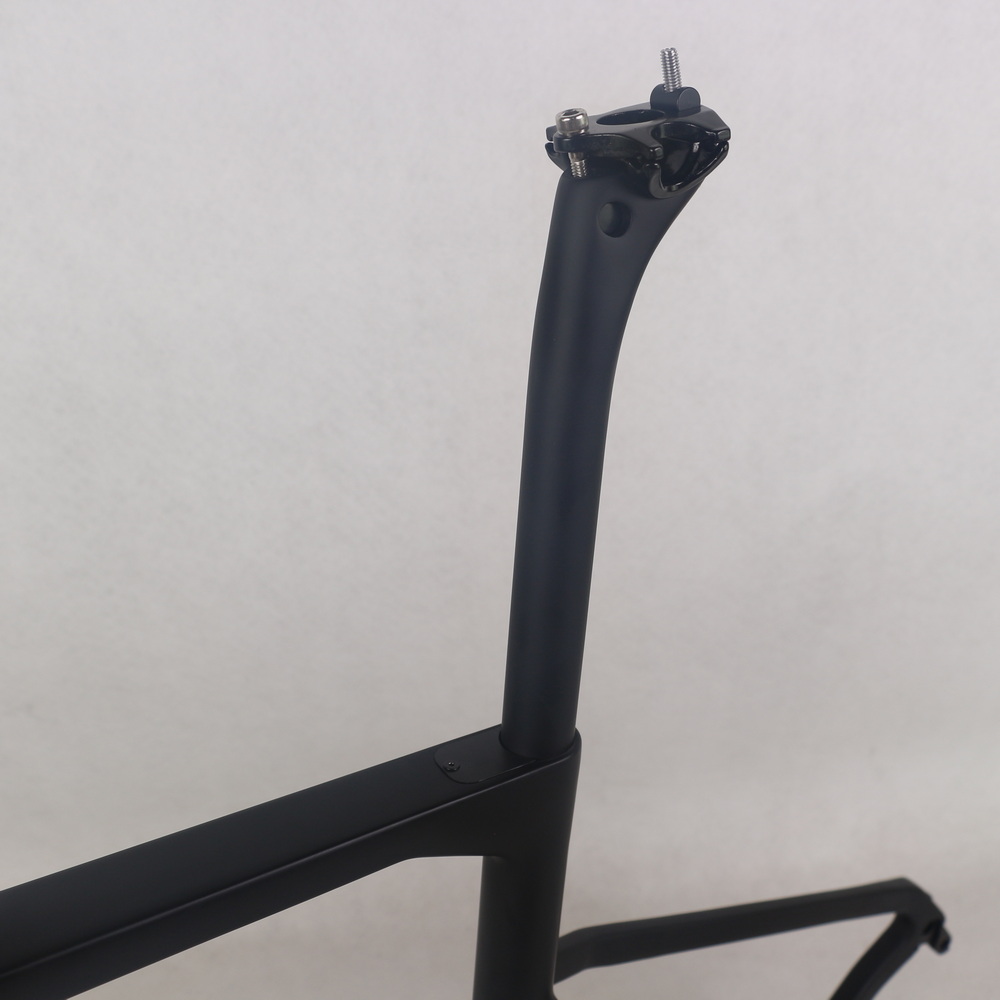 Newest Full Hidden Cable 50/52/54/56/58cm Disc Brake Gravel Frame GR045 Max Tire 47C BB86 Carbon T800