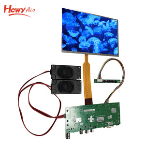 Personalizable 7 pulgadas BNC VGA AV TV USB Interfaz de tarjeta SD 1024*600 Monitor LCD sin carcasa - Product Image 4