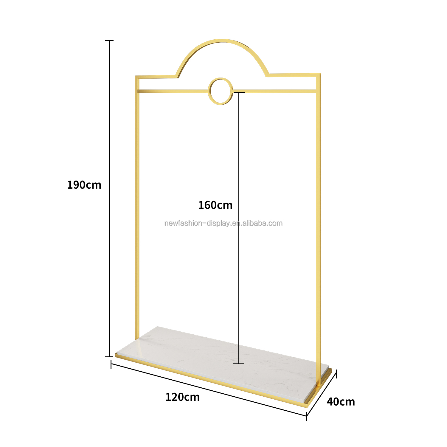 A:120*40*190CM