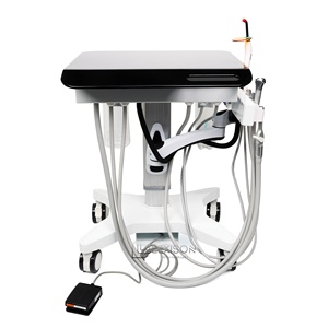 Lexison Veterinary PDC-GUP 302S Portable <strong>Mobile</strong> Multi <strong>Function</strong> Electropneumatic Cart Dental Trolley Unit with Suction <strong>System</strong> - Product Image 3
