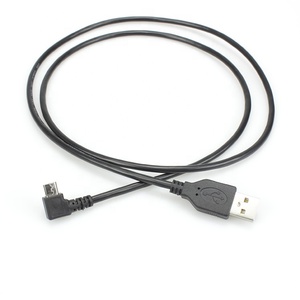 Customized 1a 2a 3a 1m 2m 3m Short Data Transfer Charging <strong>Usb</strong> <strong>2.0</strong> <strong>a</strong> Male Left Angle 90 Degree Data Micro <strong>B</strong> <strong>Usb</strong> Cable - Product Image 6