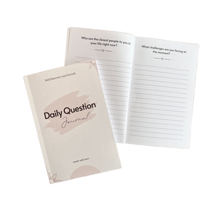 Daily <strong>Question</strong> Journal Unlock Emotional Wellness Self-Discovery and Personal Growth Through Daily Writing and Introspection - Product Image 1
