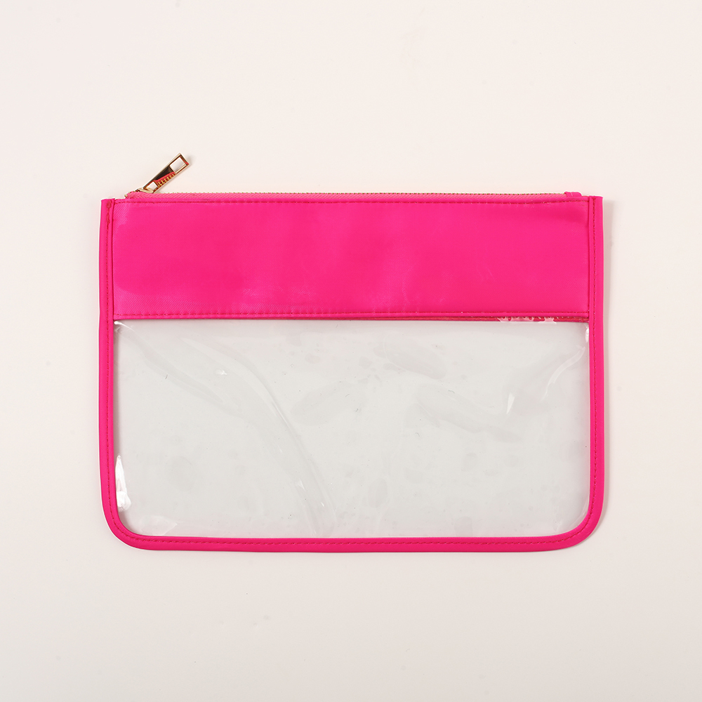 Pochette claire rose chaud