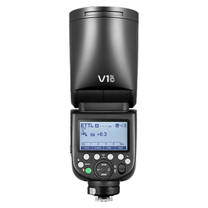 GODOX แฟลชโปร V100 V1สำหรับกล้อง DSLR ไฟถ่ายภาพแบบพกพาสำหรับการถ่ายภาพกลางแจ้งแบบซิงโครนัสความเร็วสูงรองรับการใช้งานกับแคนนอน - Product Image 1