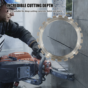 Big Laser Welded Segmented Wall <strong>Cutter</strong> Arix Diamond Ring Saw Blade Cutting Disc Wheel 14 Inch <strong>355Mm</strong> for Concrete - Product Image 5