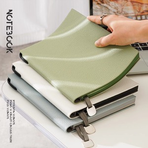 Minimally <strong>Designed</strong> High-end Lychee Patterned Custom <strong>Notebook</strong> <strong>with</strong> Practical Thickened A5 <strong>Notebook</strong> Set - Product Image 2