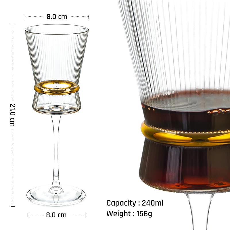 Verre à vin rouge transparent petit