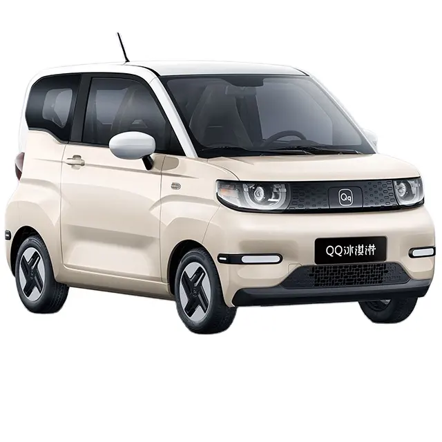 Ev nouvelle Mini voiture Chery QQ crème glacée 3 portes 4 places 20kw mini électrique nouvelle énergie Mini voiture pour adulte véhicule électrique chinois Sma