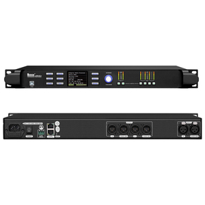 LM824RTS Professional Digital DSP Audio Processor 2 <strong>Input</strong> 4 <strong>Output</strong> for Speaker Sound Equipment - Product Image 1