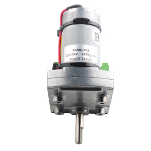 2024 New ASMC-04B RC Roboter-Servo hohe Leistung hohes Drehmoment Servo Unterstützung DC 12V~24V 180kg.cm Stahlgetriebe für Roboter-Mechanikarm - Product Image 5