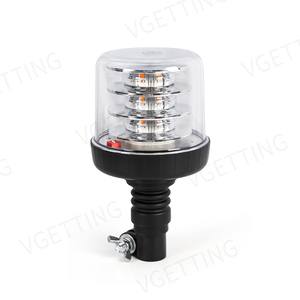 สีเหลืองอําพันสีแดงสีเขียว LED Beacon คําเตือนกระพริบหมุน forTractor รถบรรทุกไฟฉุกเฉิน 12-24V - Product Image 1