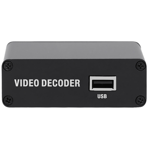 H.265 H.264 USB IP到HDMI视频流解码器高清IP摄像机解码器，用于解码HTTP RTSP RTMP UDP HLS