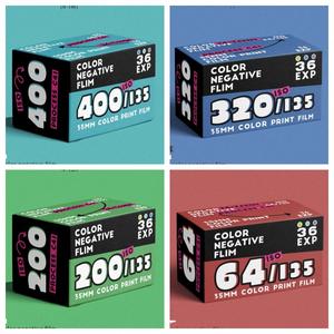 35Mm Color Rolls Disposable Negative <strong>400</strong> Iso 320 200 100 64 36 <strong>Exp</strong> Process C-41 Film for Camera - Product Image 3