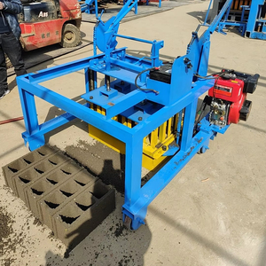 Máquina manual para hacer bloques de construcción, máquina para hacer bloques de cemento - Product Image 1