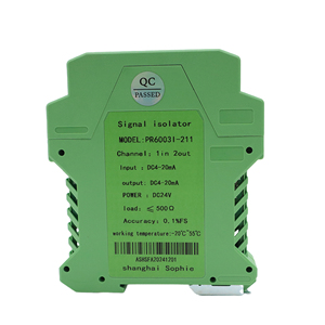 Aislador de señal analógica 0-10V 4-20ma 1 Entrada 3 Salida 4out para equipo eléctrico Termopar Temperatura analógica - Product Image 4
