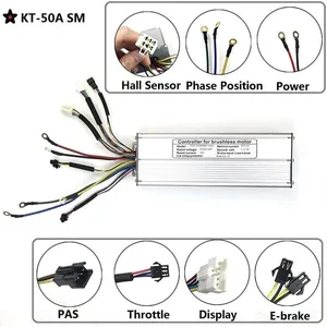 Elektrikli bisiklet yağ lastik kiti <span class=keywords><strong>3000W</strong></span> 72V elektrikli bisiklet dönüşüm kiti yağ lastik Motor 20 "* 4.0 26" * 4.0 Kt LCD5 ekran ile - Product Image 3