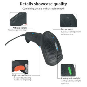 Bar <strong>Code</strong> Reader 1D 2D USB Lector Handheld Barcode Scanner for Inventory Quick Scanning of QR <strong>Code</strong> for Cashier <strong>and</strong> Payment
