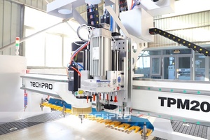 Nesting <strong>Automatic</strong> Tool Changer <strong>CNC</strong> <strong>Router</strong> Machine for <strong>Custom</strong> Cabinet Making Nesting Center With Drilling Bank - Product Image 6