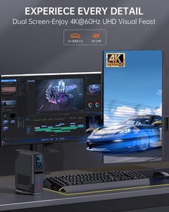 CYX S1 RGB Mini PC M.2 NVMe SSD Mini <strong>Computer</strong> INTEL Alder Lake N95 Vertical Mini Tower <strong>Computer</strong> - Product Image 4