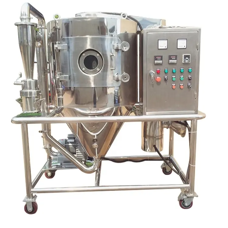 Torre de pulverización para secado rápido, Máquina secadora de velocidad para fabricación de leche de coco en polvo