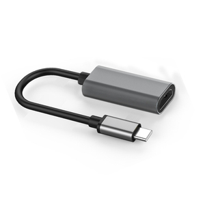 HDTV 1080P Type-C อะแดปเตอร์แปลงฝาครอบสาย HDMI PVC ถักเปียรวมกันเข้ากันได้กับคอมพิวเตอร์/เดสก์ท็อป/แล็ปท็อป