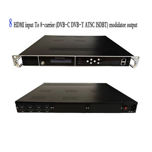 New Product Broadcasting TV Equipment Rf Modulatour 8 HD to RF <strong>DVB</strong>-C <strong>DVB</strong>-<strong>T</strong> ATSC ISDBT H264 <strong>Encoder</strong> <strong>Modulator</strong> - Product Image 2
