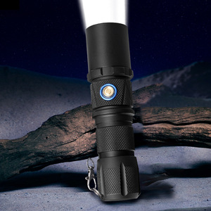 RTS 3900 Luen 3* Xhp70 Multi-function Strong Light 26650 Battery Power Display Tactical Portable 200m Flashlight - Product Image 3