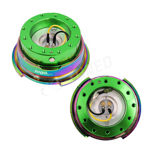 JDM yeni yüksek performanslı top kilit direksiyon NR * Logo yarış modifiye Styling ile hızlı yayın evrensel - Product Image 5