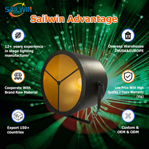 SAILWIN LED Color Return <strong>Light</strong> DMX512 Control Beam Bar Stage Back <strong>Lights</strong> Fan Lamp - Product Image 4