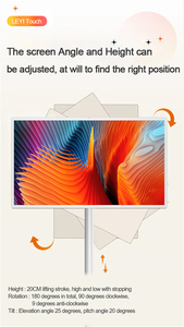 Televisión inteligente interactiva de 24 pulgadas en monitor táctil celular Pantalla LCD Panel 2K TV giratoria con Android 12 - Product Image 2