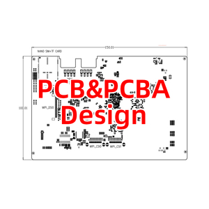 Kunden spezifische 7-Segment-LED-Anzeige PCBA-Design-Baugruppe Hersteller Timer-Schaltkreis-Steuer platine