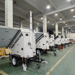 2025 Aangepaste Cctv 7Msecurity <span class=keywords><strong>Camera</strong></span> Monitoring Trailer - Product Image 4