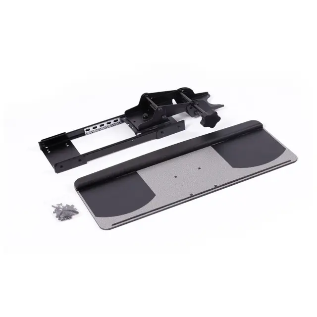 Plateau ergonomique pour clavier d'ordinateur de bureau, avec fonction push-UP, pratique