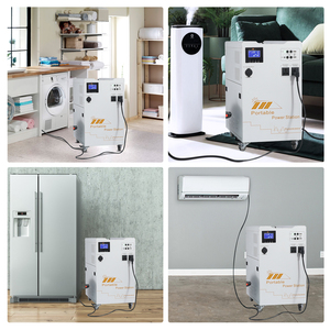 Outdoor Einfach zu installieren Off Grid 4Kw Power System 220V Tragbare Generator Solars tation für Haushalts geräte - Product Image 3