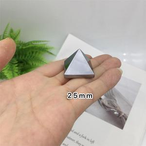 Đá tự nhiên terahertz kim tự tháp chữa bệnh năng lượng thời trang trang sức cho trang trí nội thất phụ kiện thủ công quyến rũ - Product Image 4