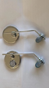 Mới đến gương chiếu hậu xe máy Gương bên xe đạp sửa đổi gương xe máy phổ thông 10.3cm 7cm - Product Image 3