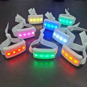 モーション起動LEDブレスレットパーティーデコレーションDmxコントロールLEDフラッシュブレスレットリズム付き - Product Image 5