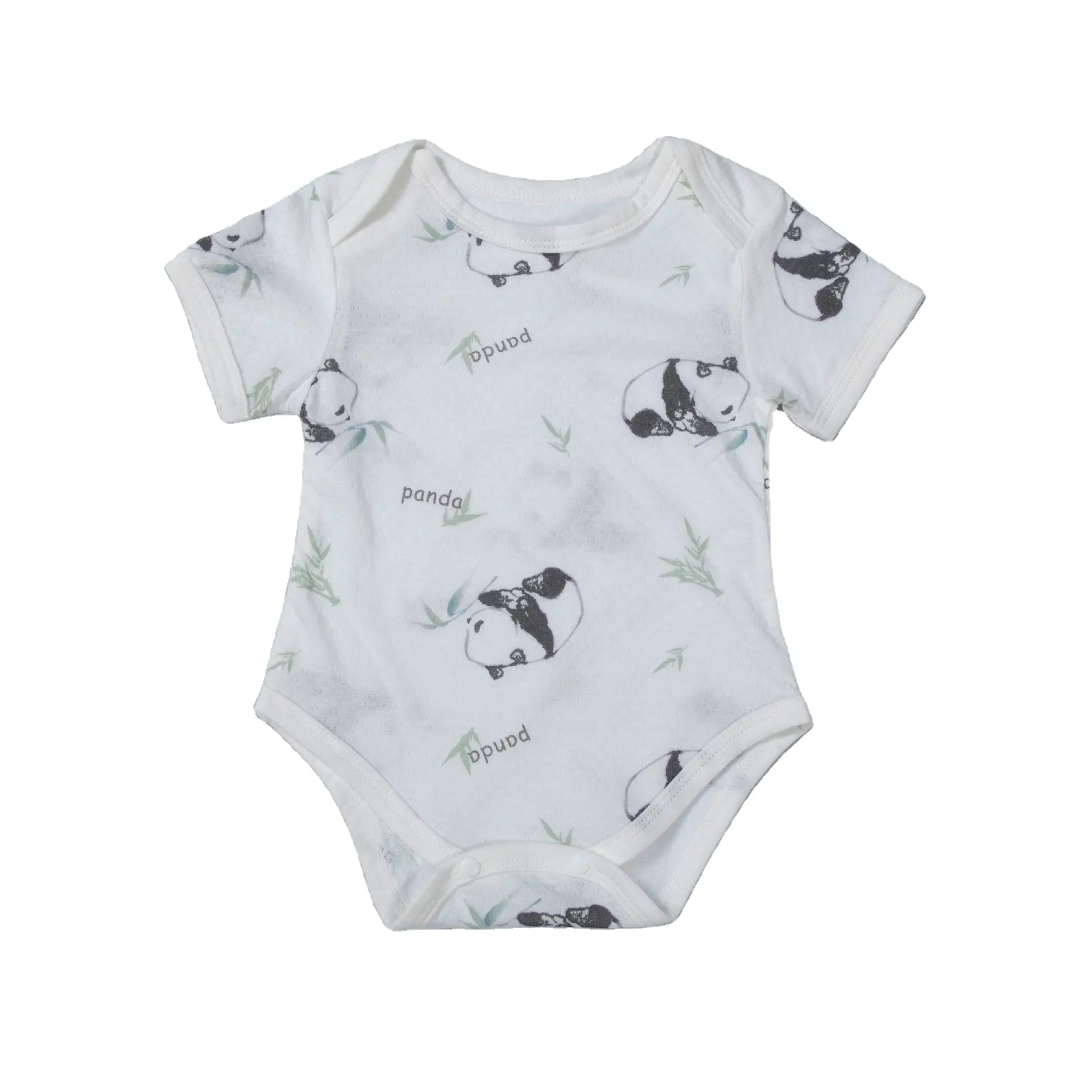 Custom Baby Rompertjes Met Korte Mouwen Katoenen Pasgeboren Kleding Baby Groeit 100 Katoenen Bodysuit Romper Baby Romper Korte Mouw