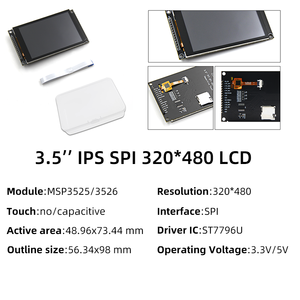 2,8 3,2 3,5 4 Zoll IPS SPI 320*240 480*320 LCD-Anzeige modul Kapazitiver Touchscreen - Product Image 4